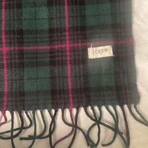J. Crew Scarf plaid